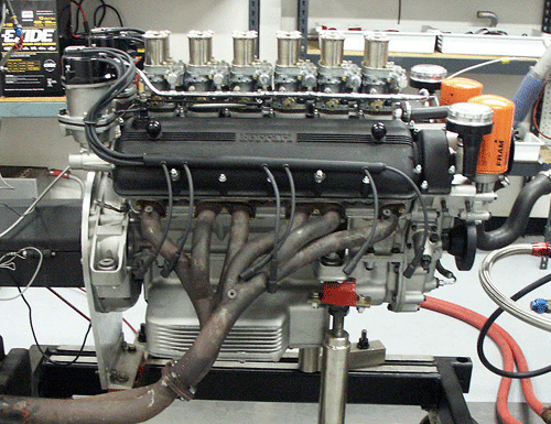 308 GTB 3.5L Engine On Dyno